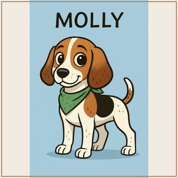 Molly portrait